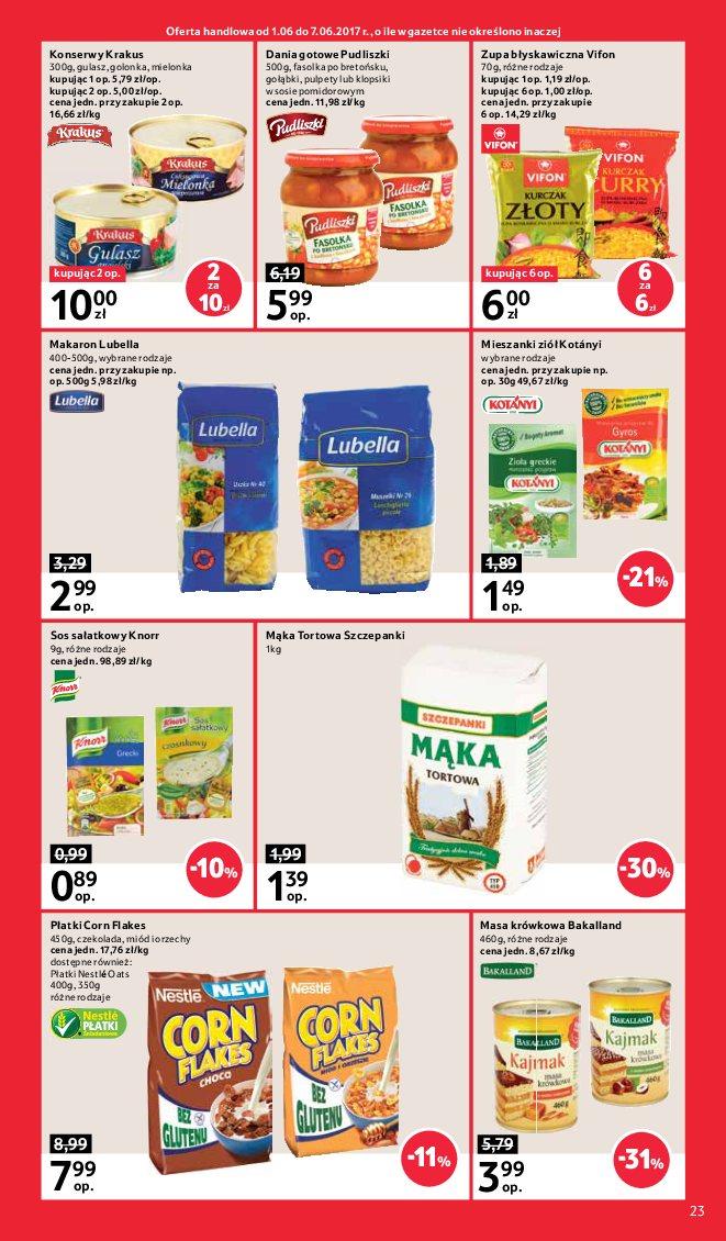 Gazetka promocyjna Tesco do 07/06/2017 str.23