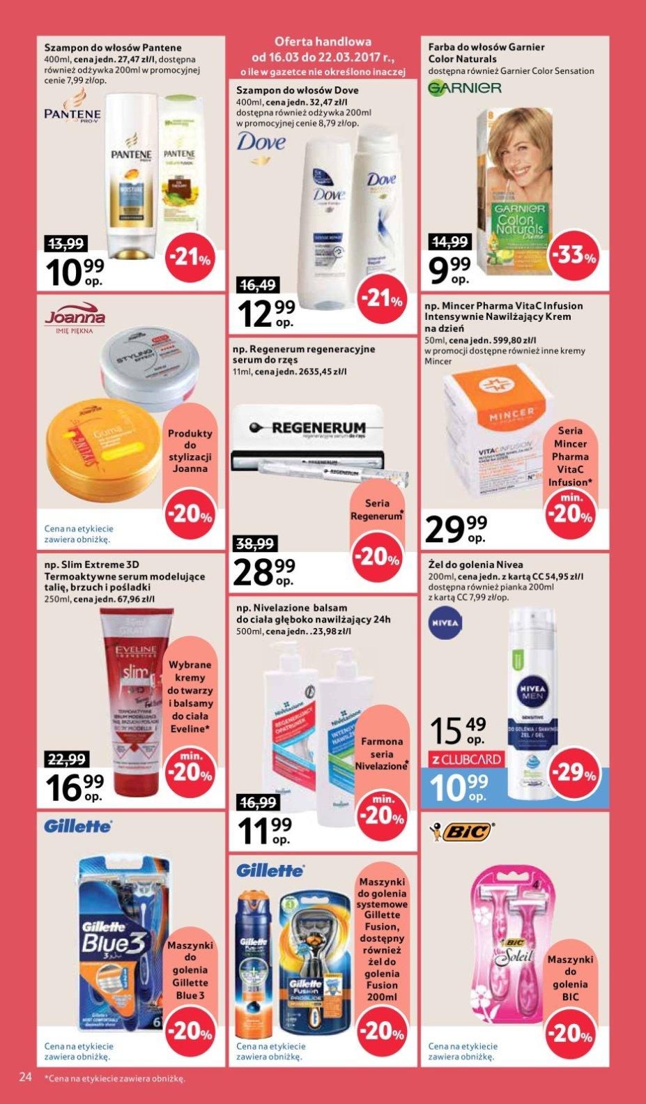 Gazetka promocyjna Tesco do 22/03/2017 str.24