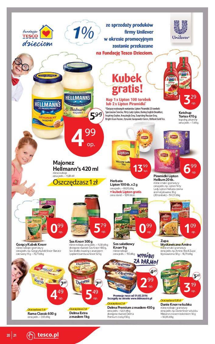 Gazetka promocyjna Tesco do 03/02/2016 str.21