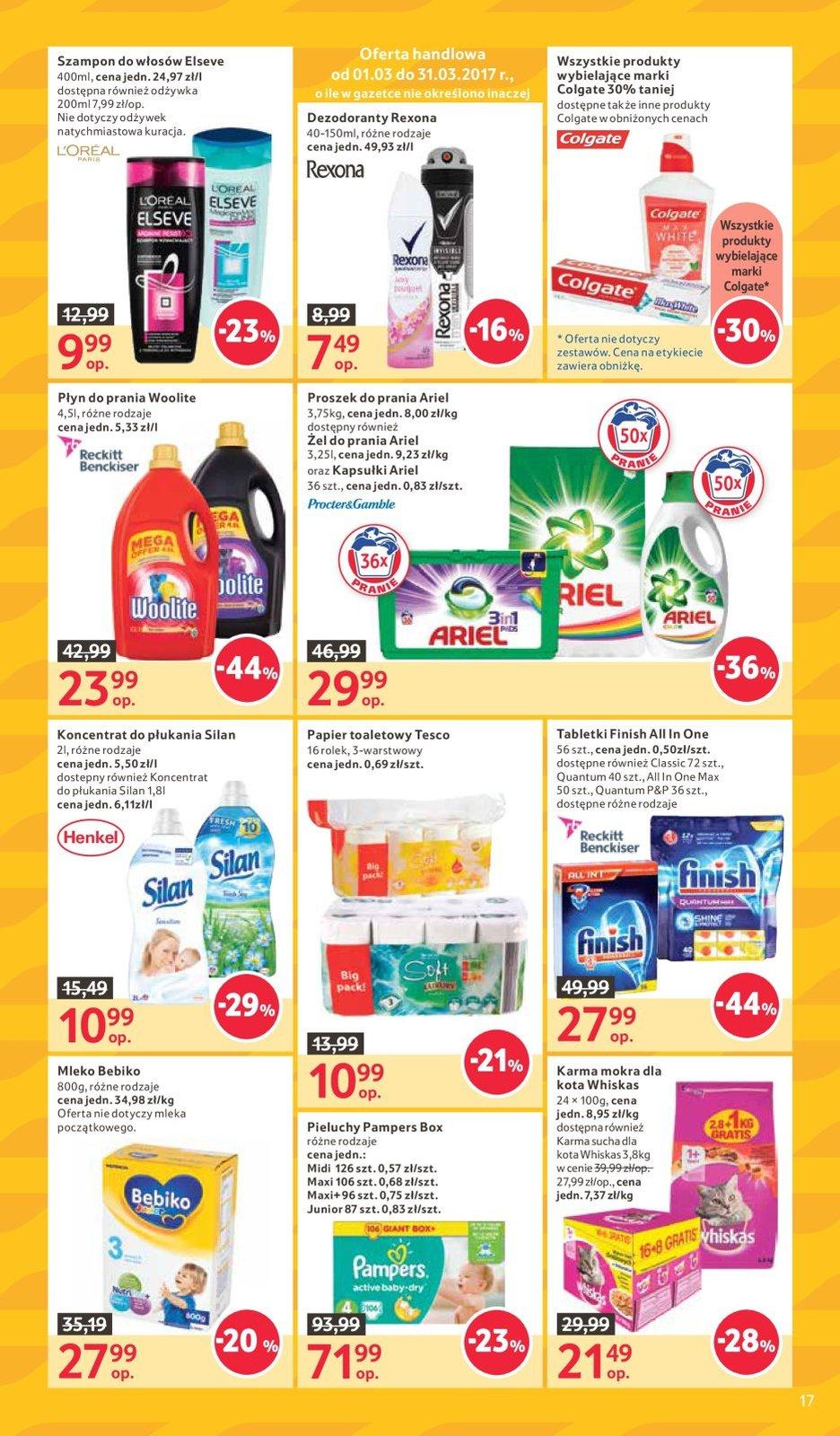 Gazetka promocyjna Tesco do 29/03/2017 str.17