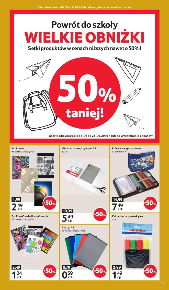 Gazetka promocyjna Tesco do 14/09/2016 str.31