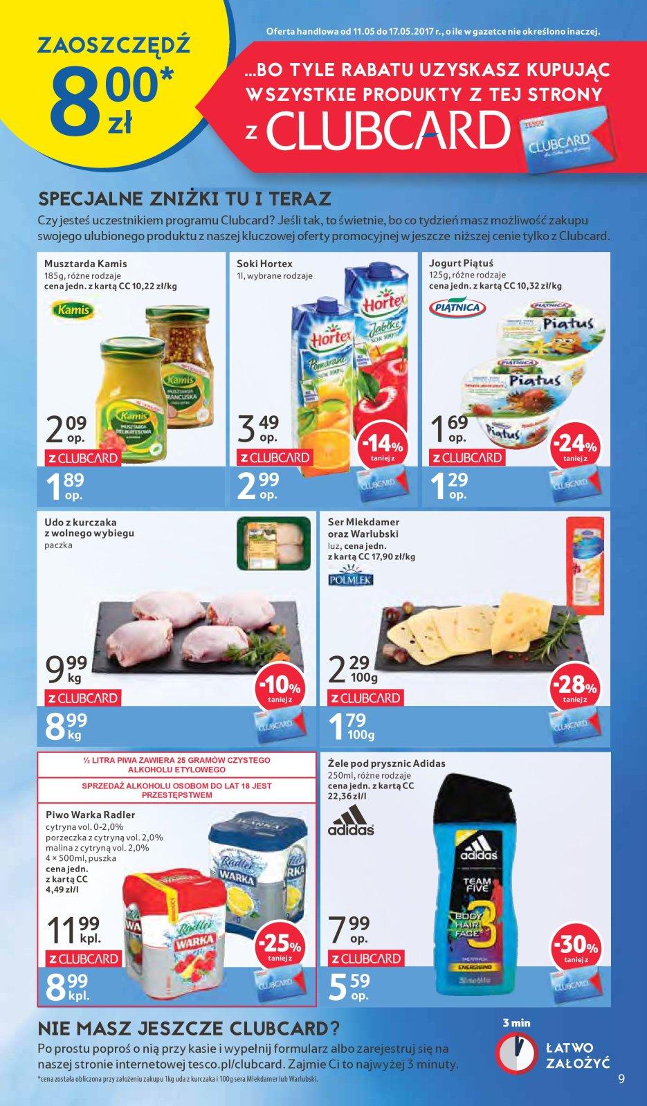 Gazetka promocyjna Tesco do 17/05/2017 str.9