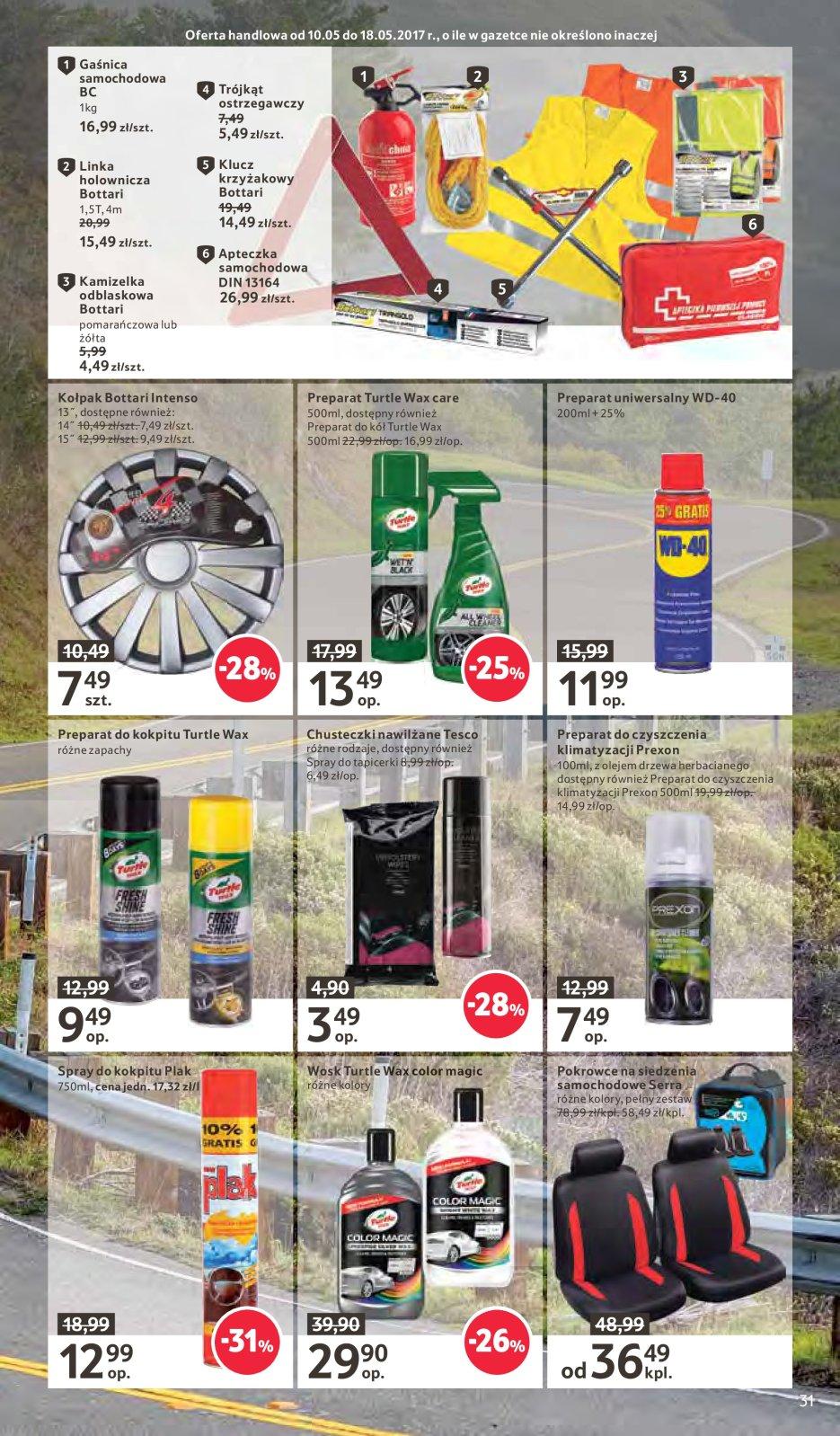 Gazetka promocyjna Tesco do 17/05/2017 str.31