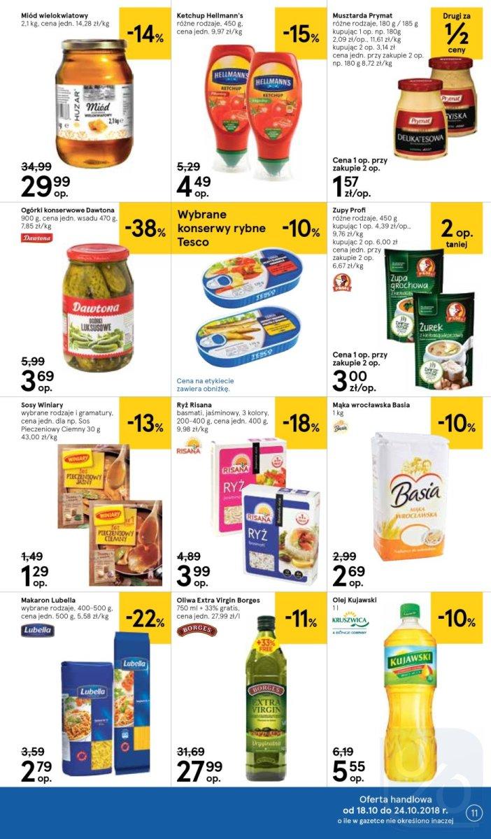 Gazetka promocyjna Tesco do 24/10/2018 str.11