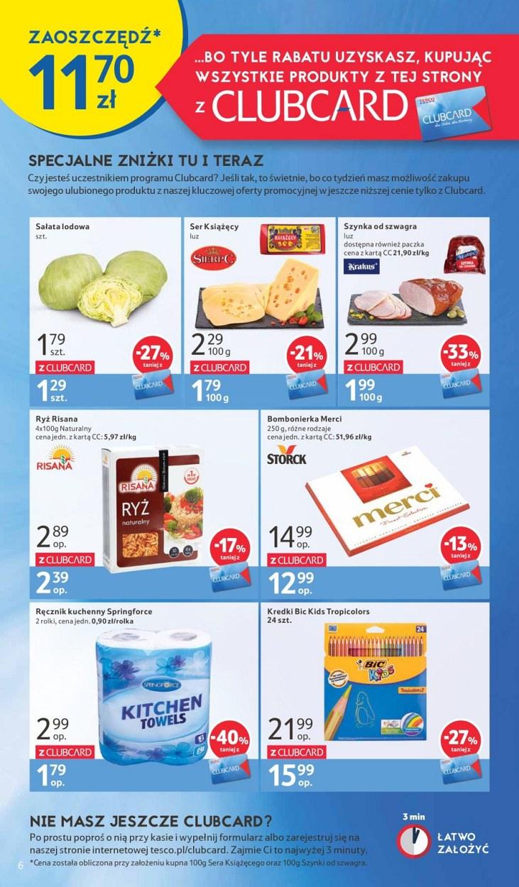 Gazetka promocyjna Tesco do 06/09/2017 str.6