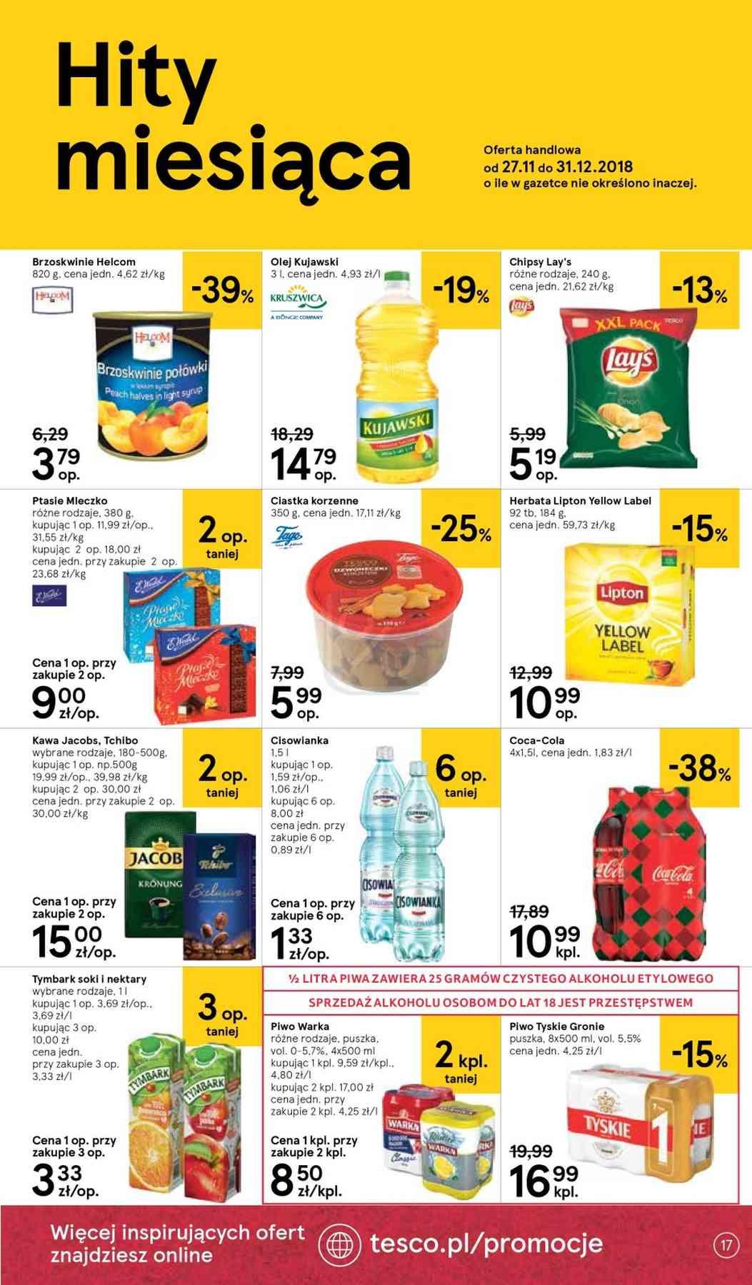 Gazetka promocyjna Tesco do 05/12/2018 str.17