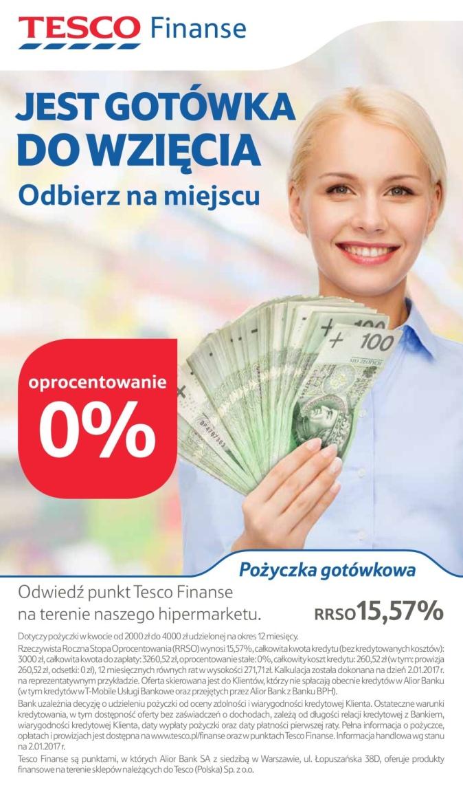 Gazetka promocyjna Tesco do 25/01/2017 str.1