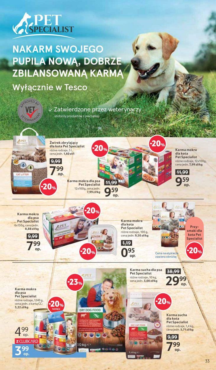 Gazetka promocyjna Tesco do 15/11/2017 str.33