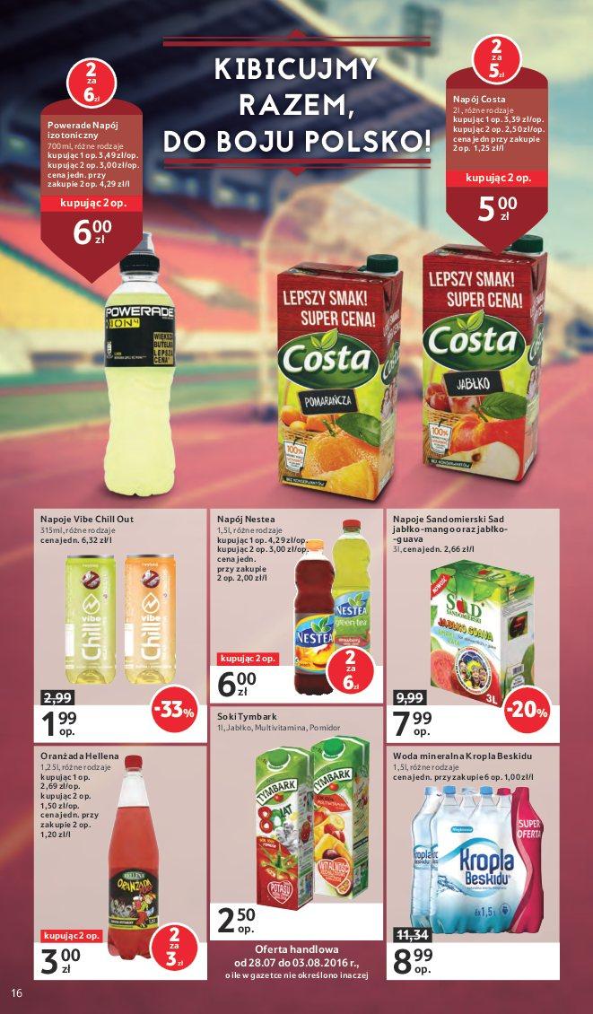 Gazetka promocyjna Tesco do 03/08/2016 str.16