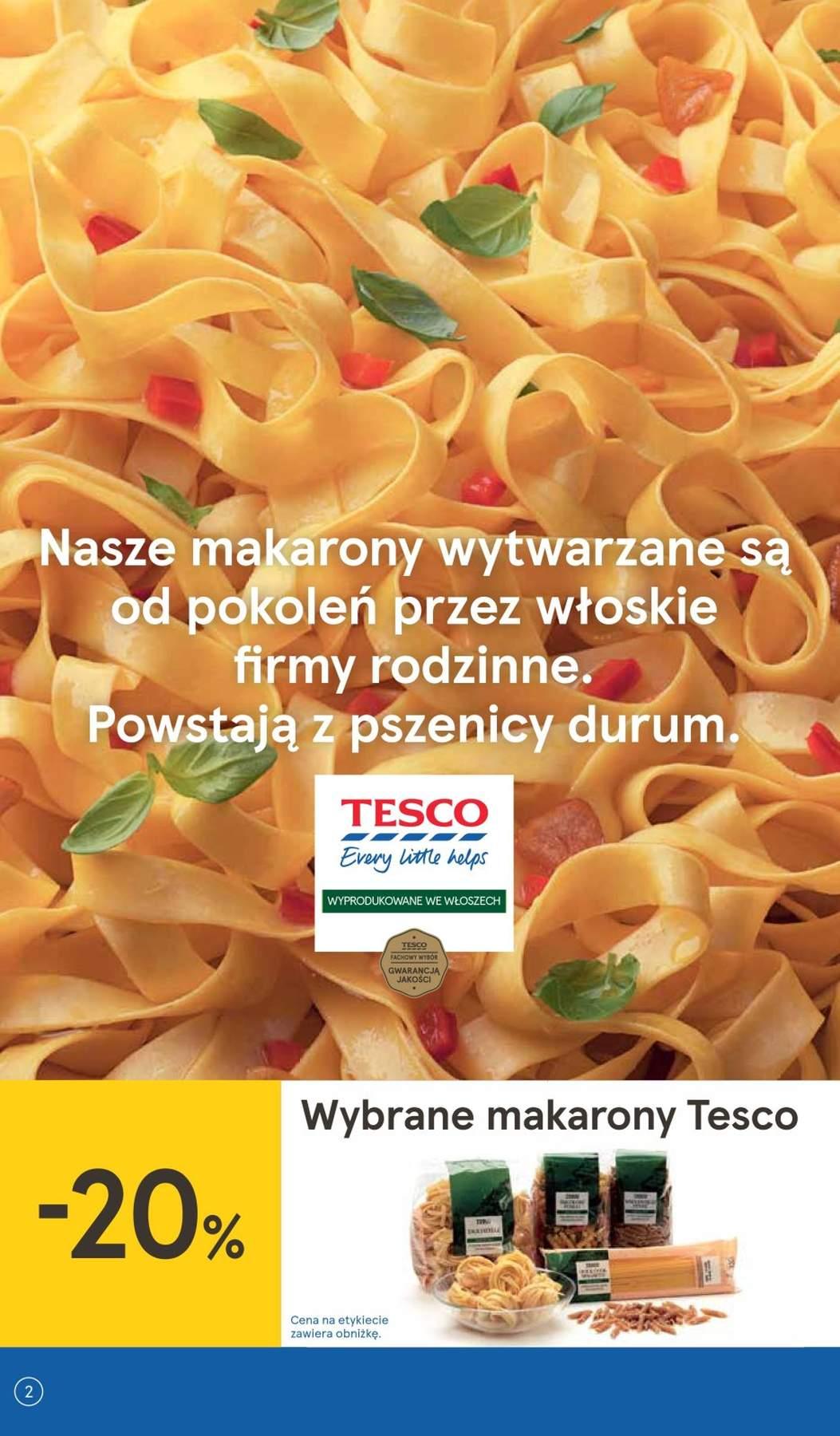 Gazetka promocyjna Tesco do 13/02/2019 str.1