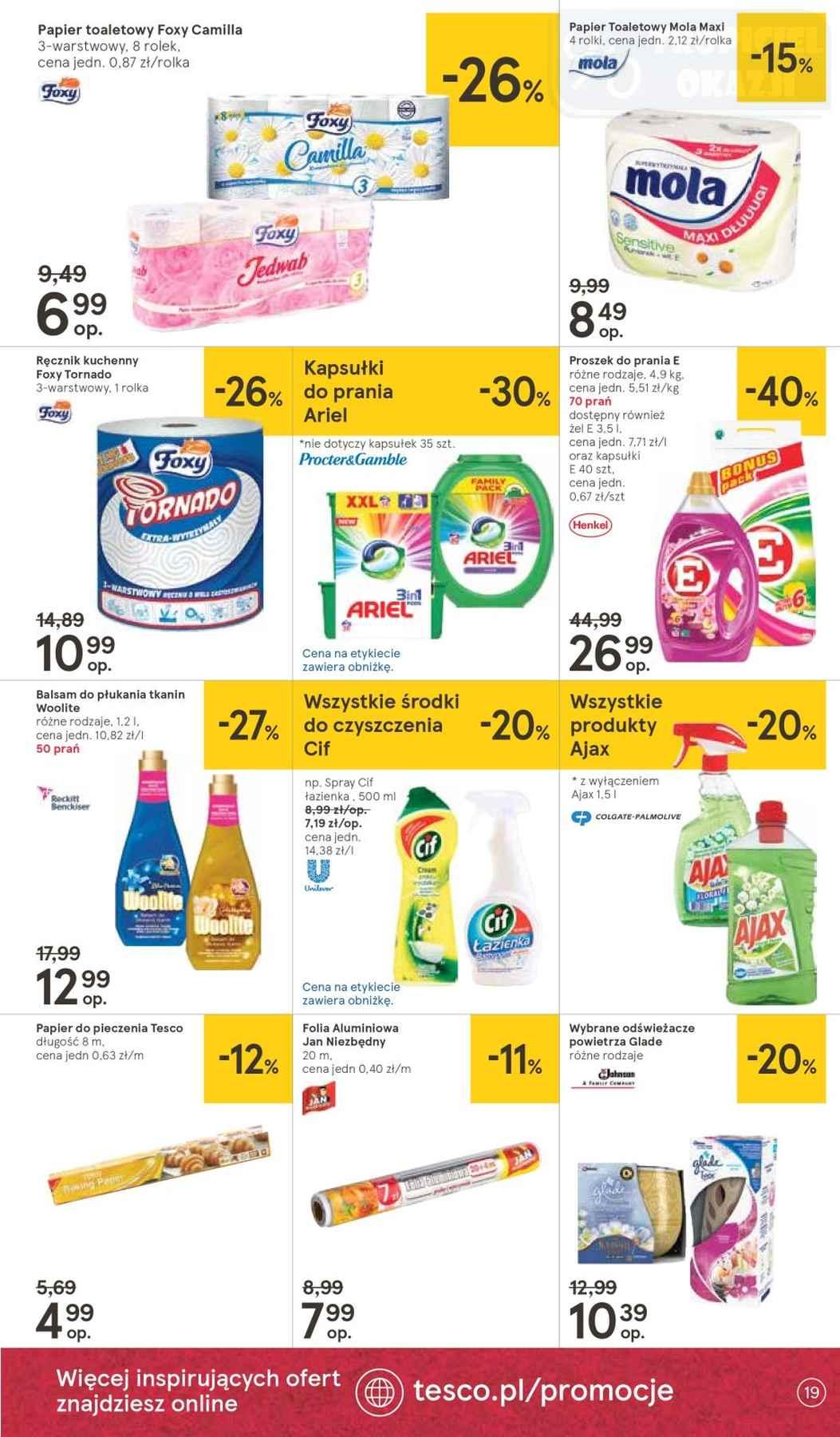 Gazetka promocyjna Tesco do 24/12/2018 str.19