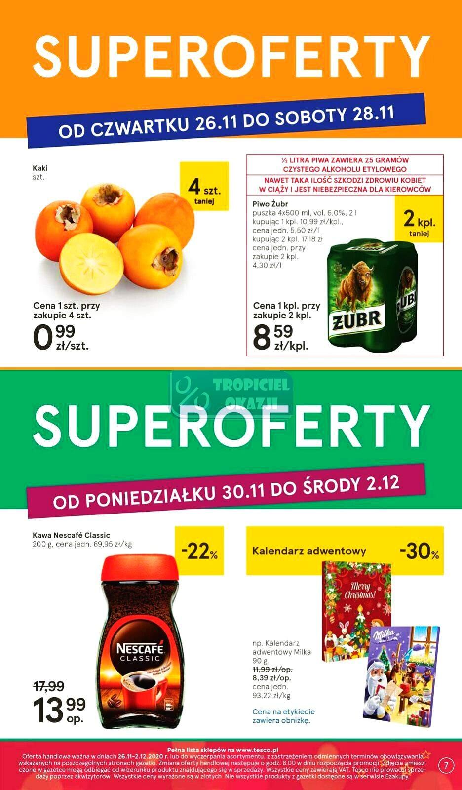 Gazetka promocyjna Tesco do 02/12/2020 str.7