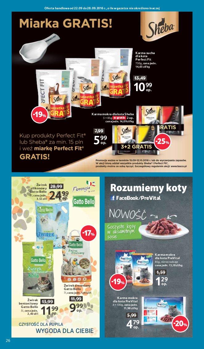 Gazetka promocyjna Tesco do 28/09/2016 str.26