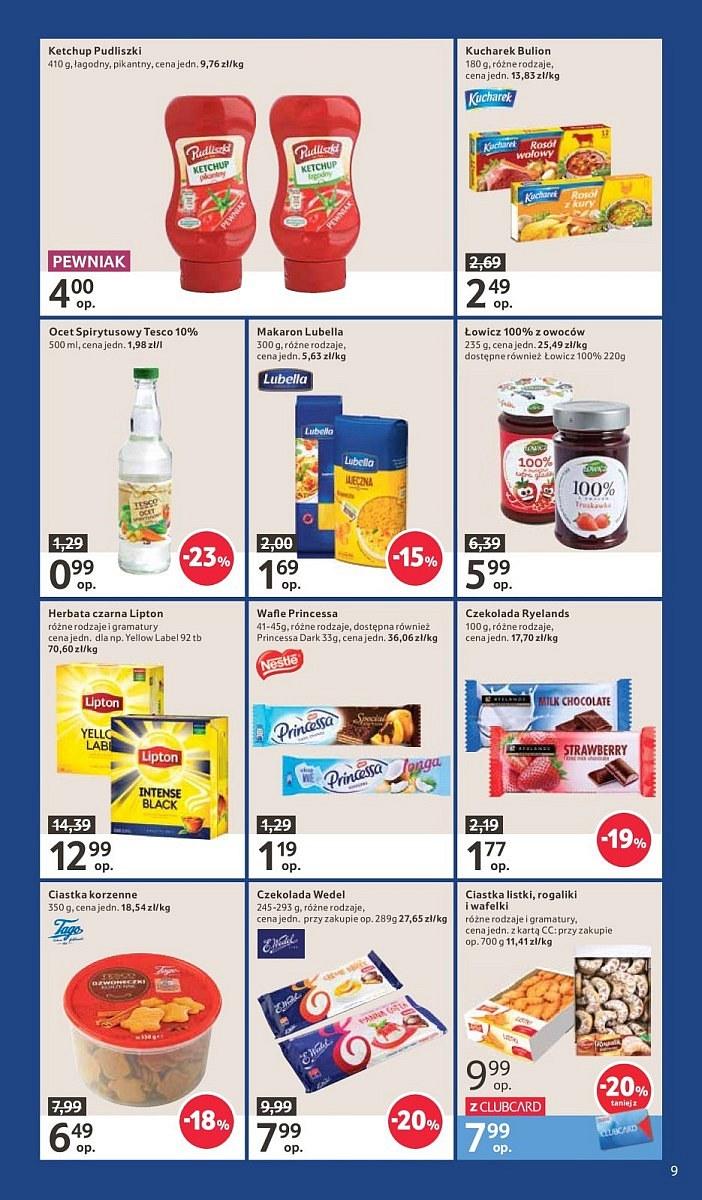 Gazetka promocyjna Tesco do 07/02/2018 str.9