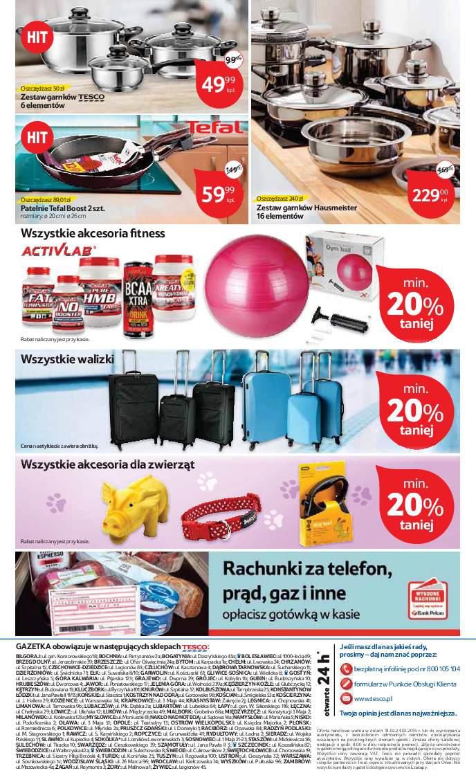 Gazetka promocyjna Tesco do 24/02/2016 str.20