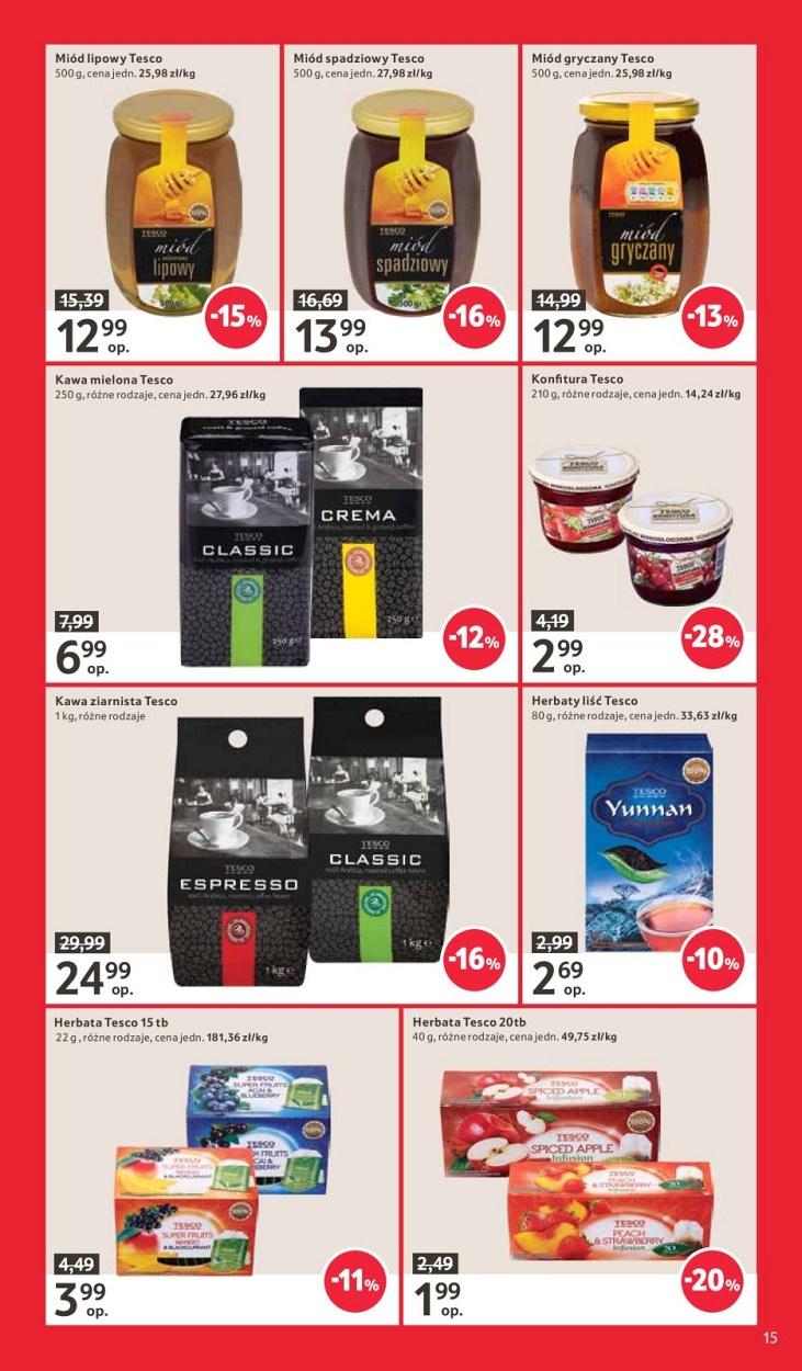 Gazetka promocyjna Tesco do 25/10/2017 str.15