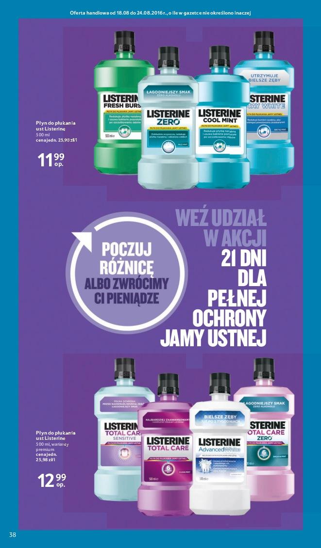 Gazetka promocyjna Tesco do 24/08/2016 str.38