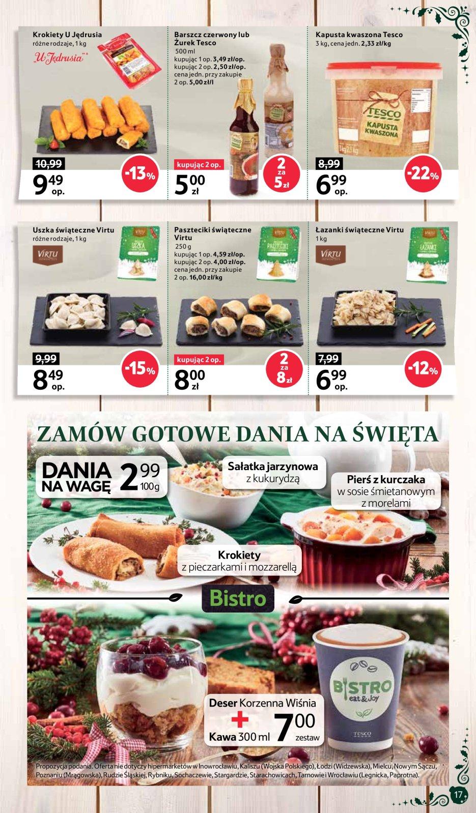 Gazetka promocyjna Tesco do 13/12/2017 str.17