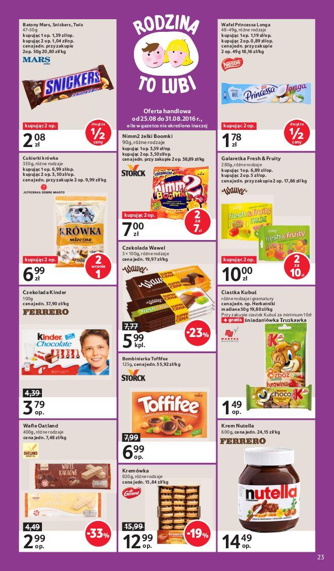 Gazetka promocyjna Tesco do 31/08/2016 str.23