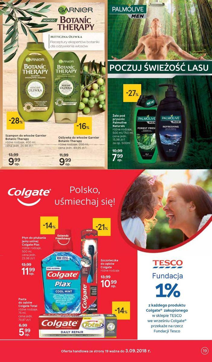 Gazetka promocyjna Tesco do 05/09/2018 str.19