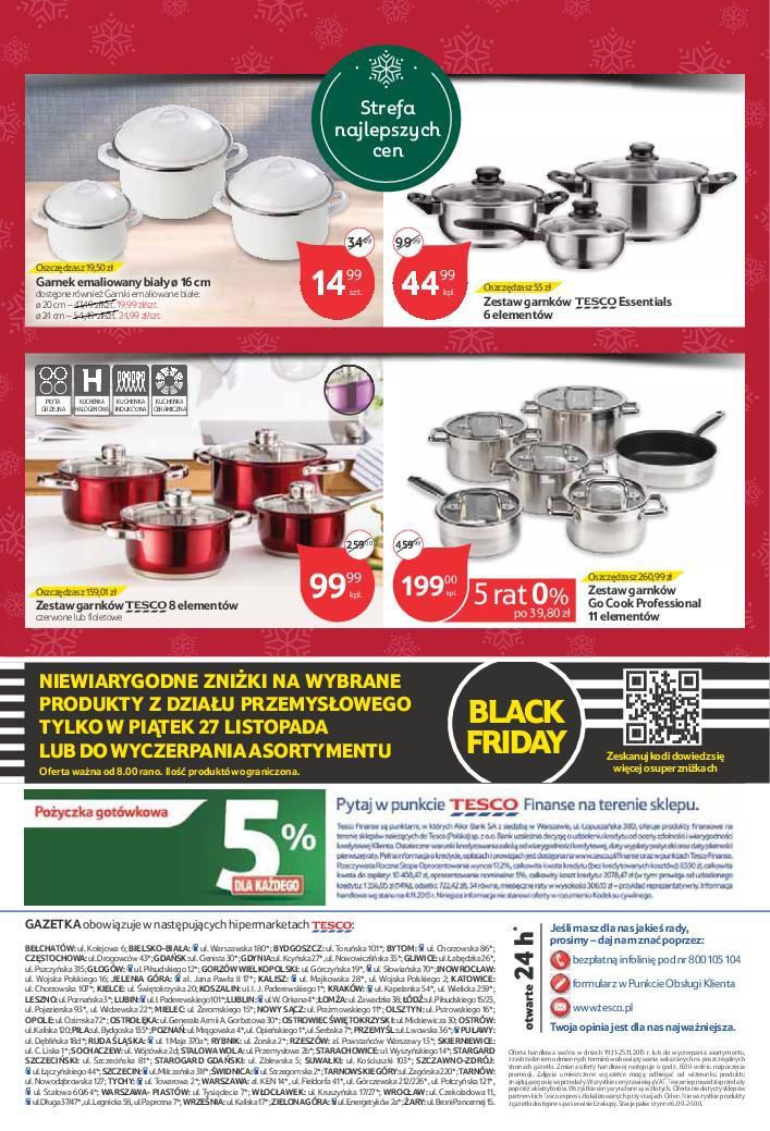 Gazetka promocyjna Tesco do 25/11/2015 str.25