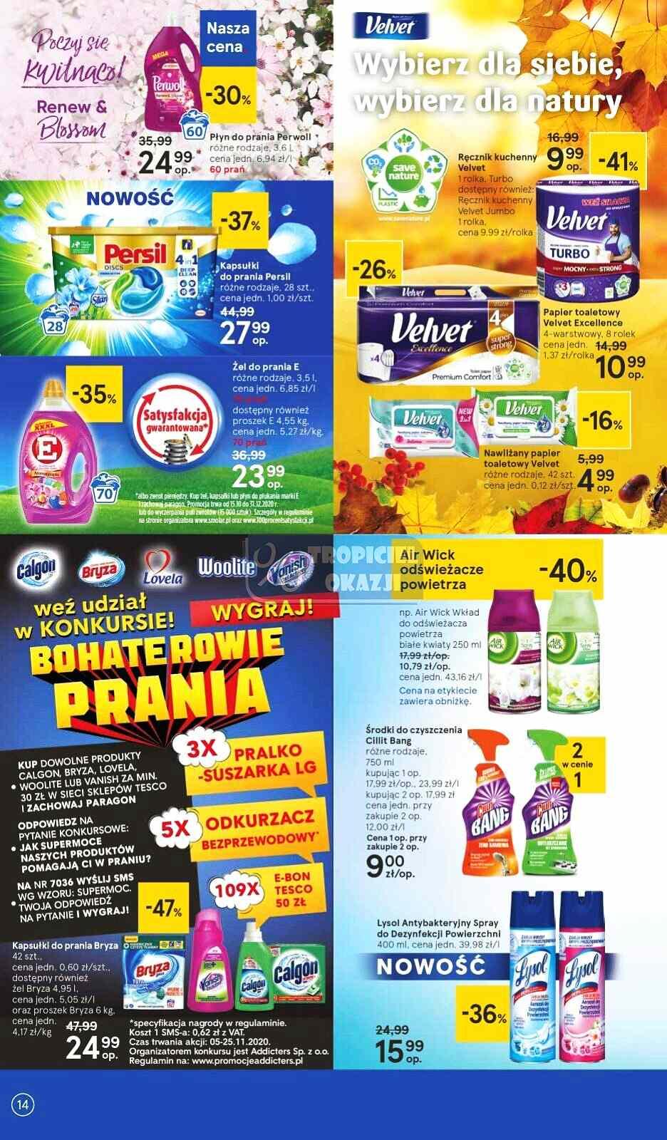 Gazetka promocyjna Tesco do 10/11/2020 str.14