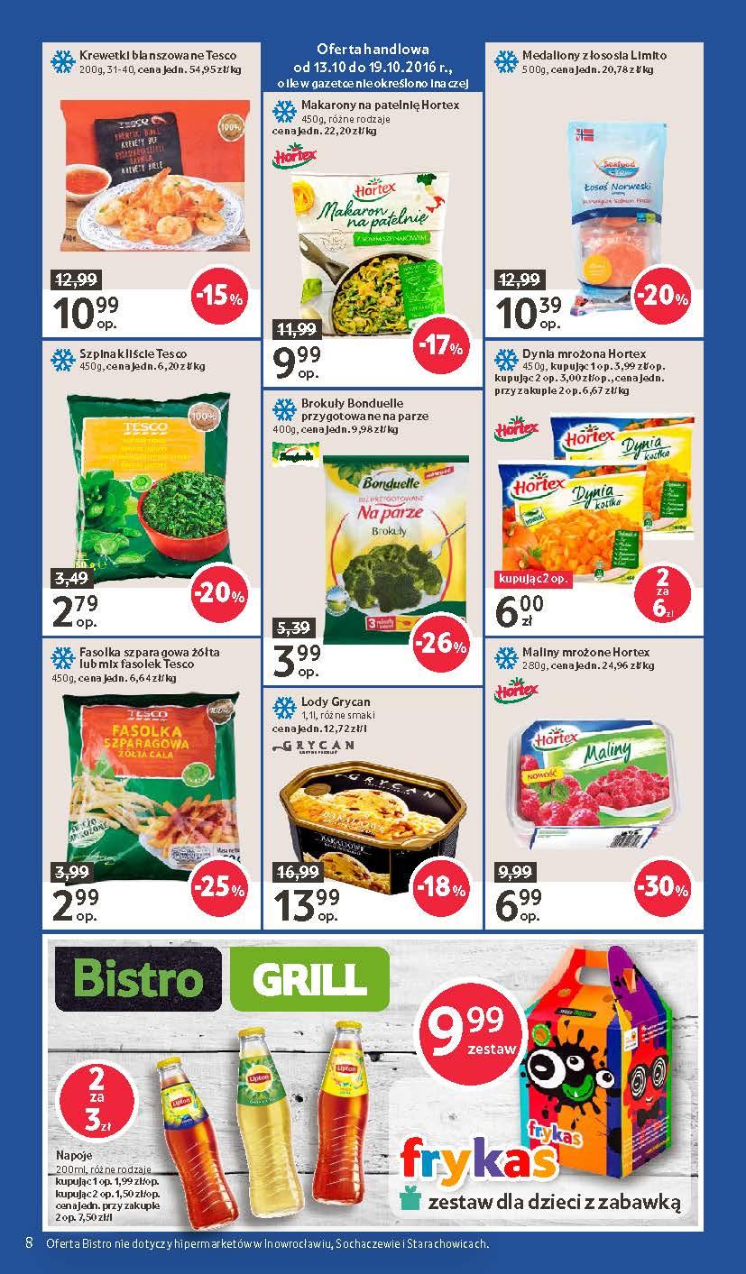 Gazetka promocyjna Tesco do 19/10/2016 str.8