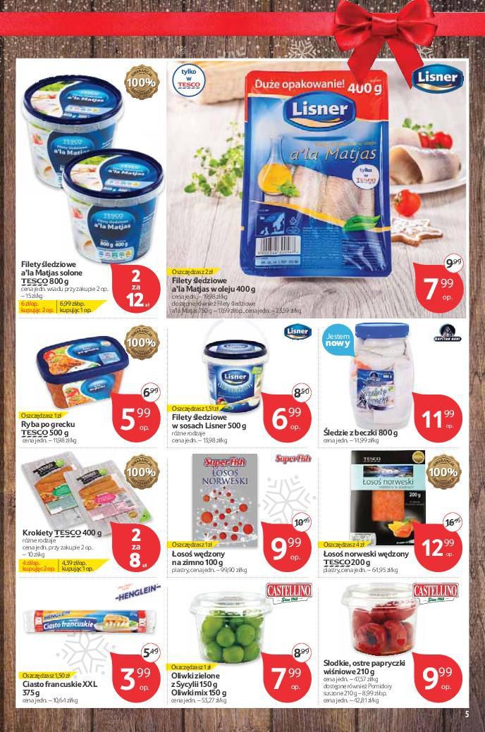 Gazetka promocyjna Tesco do 16/12/2015 str.5