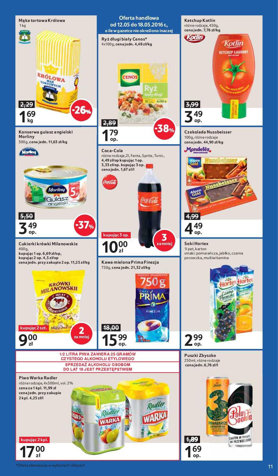 Gazetka promocyjna Tesco do 18/05/2016 str.11