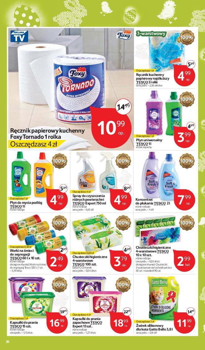 Gazetka promocyjna Tesco do 26/03/2016 str.36