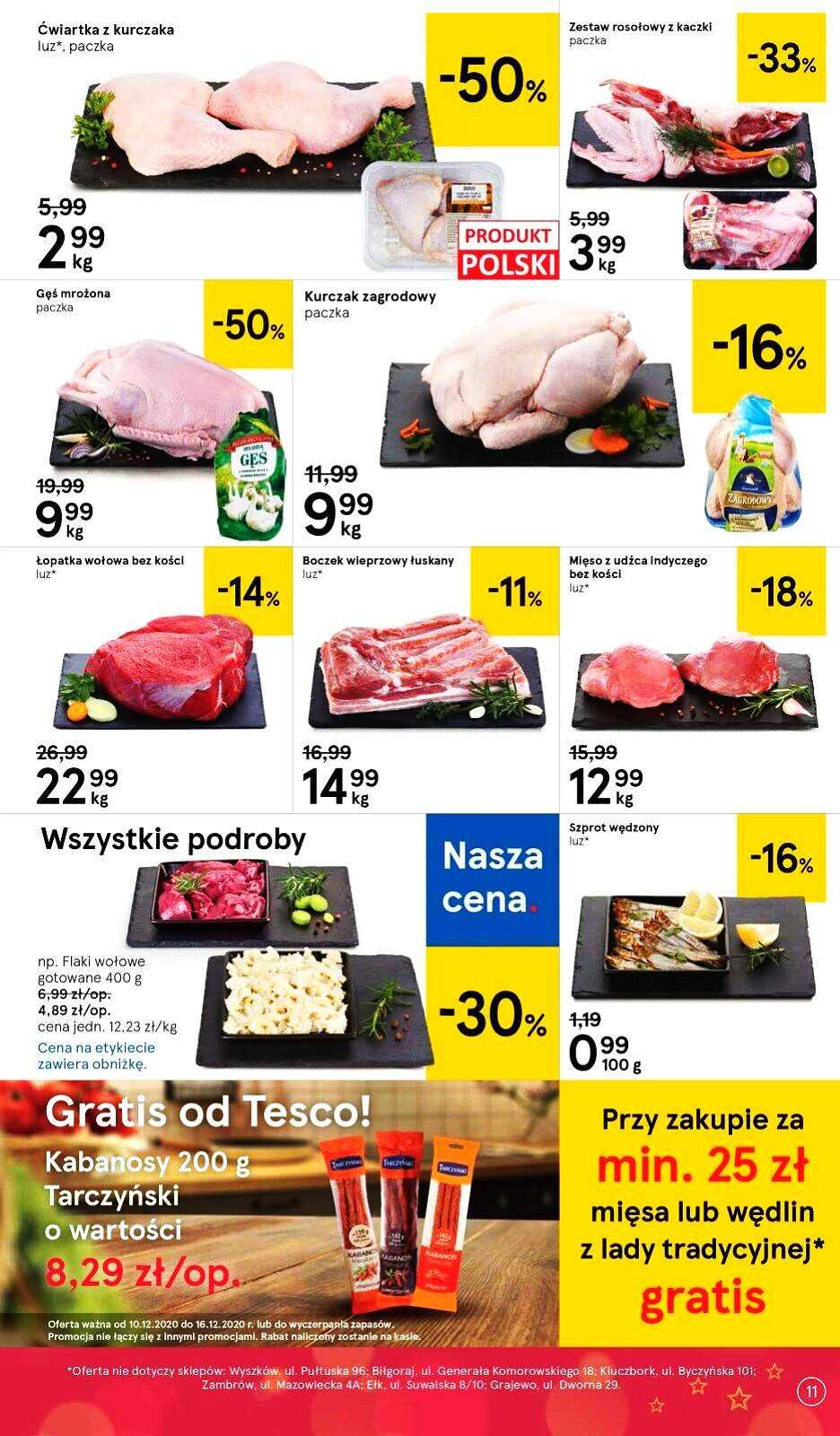 Gazetka promocyjna Tesco do 16/12/2020 str.11