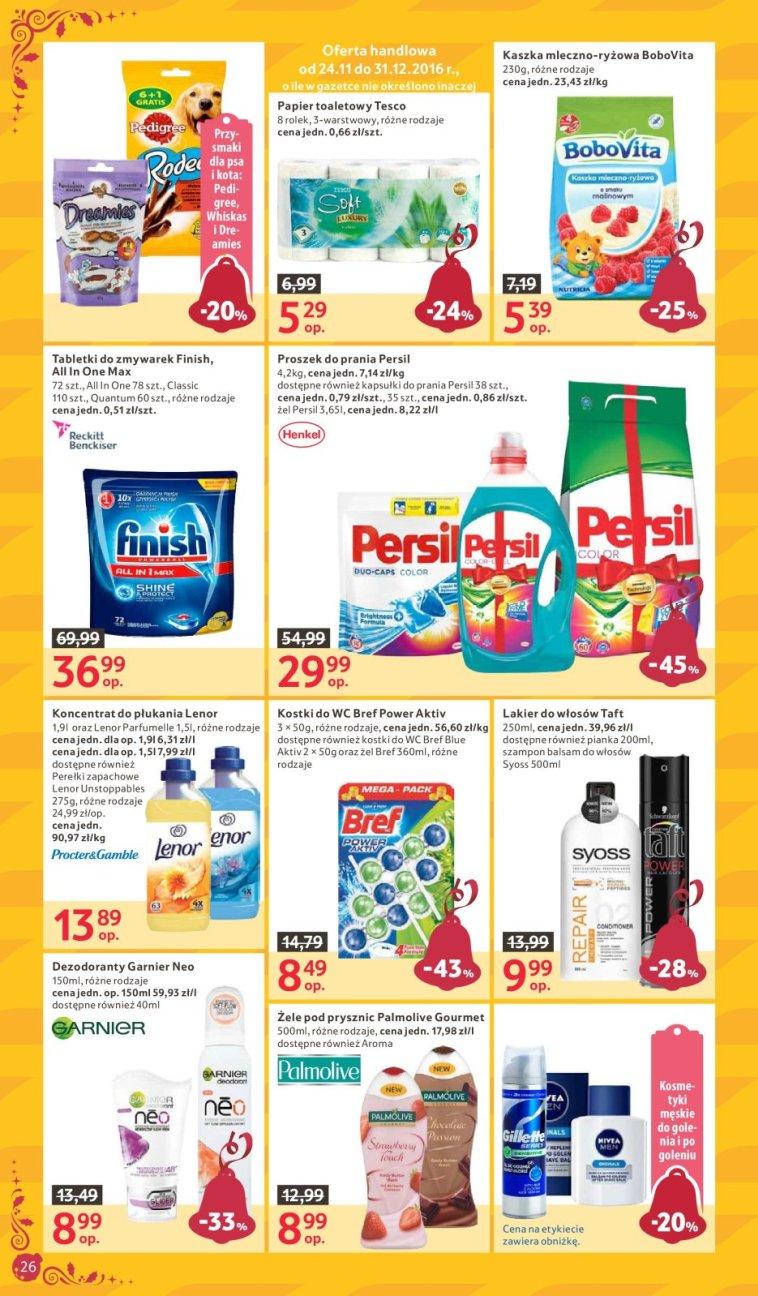 Gazetka promocyjna Tesco do 30/11/2016 str.26