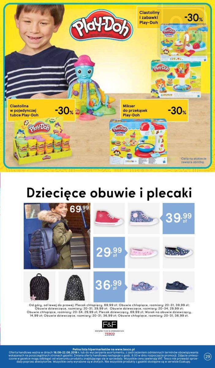 Gazetka promocyjna Tesco do 22/08/2018 str.29