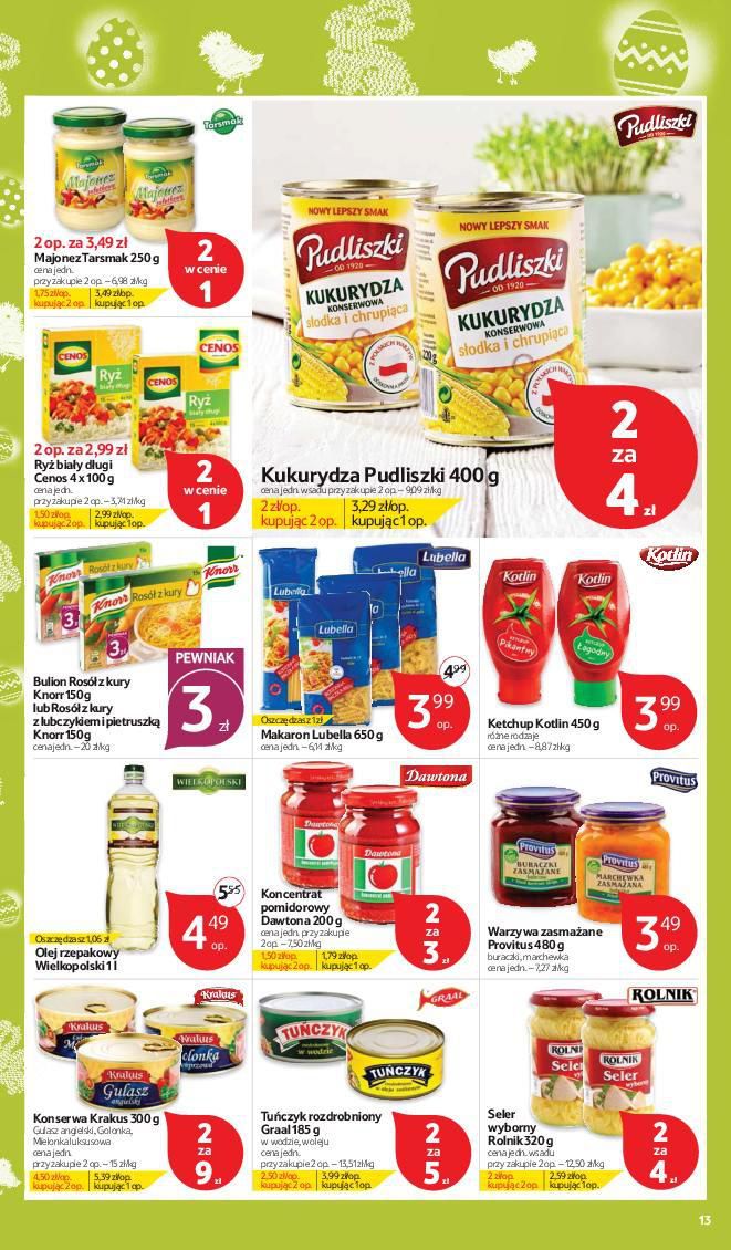 Gazetka promocyjna Tesco do 26/03/2016 str.13