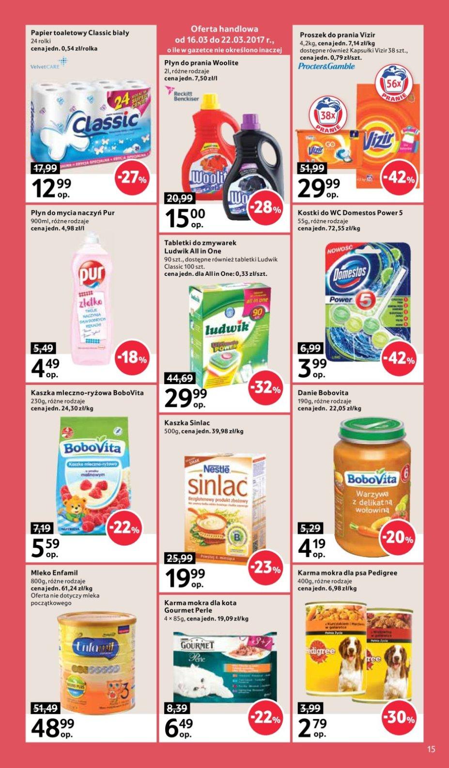 Gazetka promocyjna Tesco do 22/03/2017 str.15