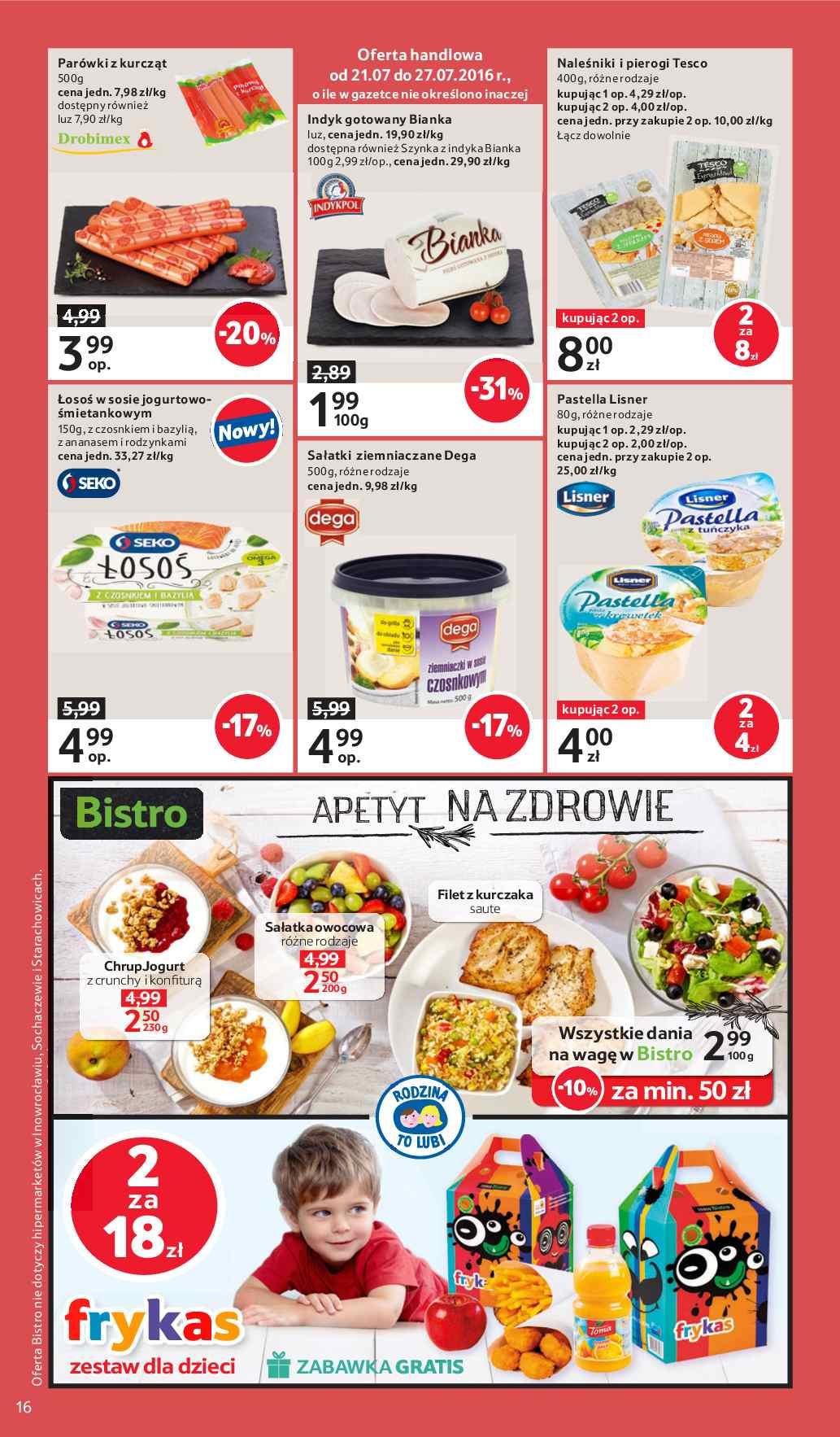 Gazetka promocyjna Tesco do 27/07/2016 str.16