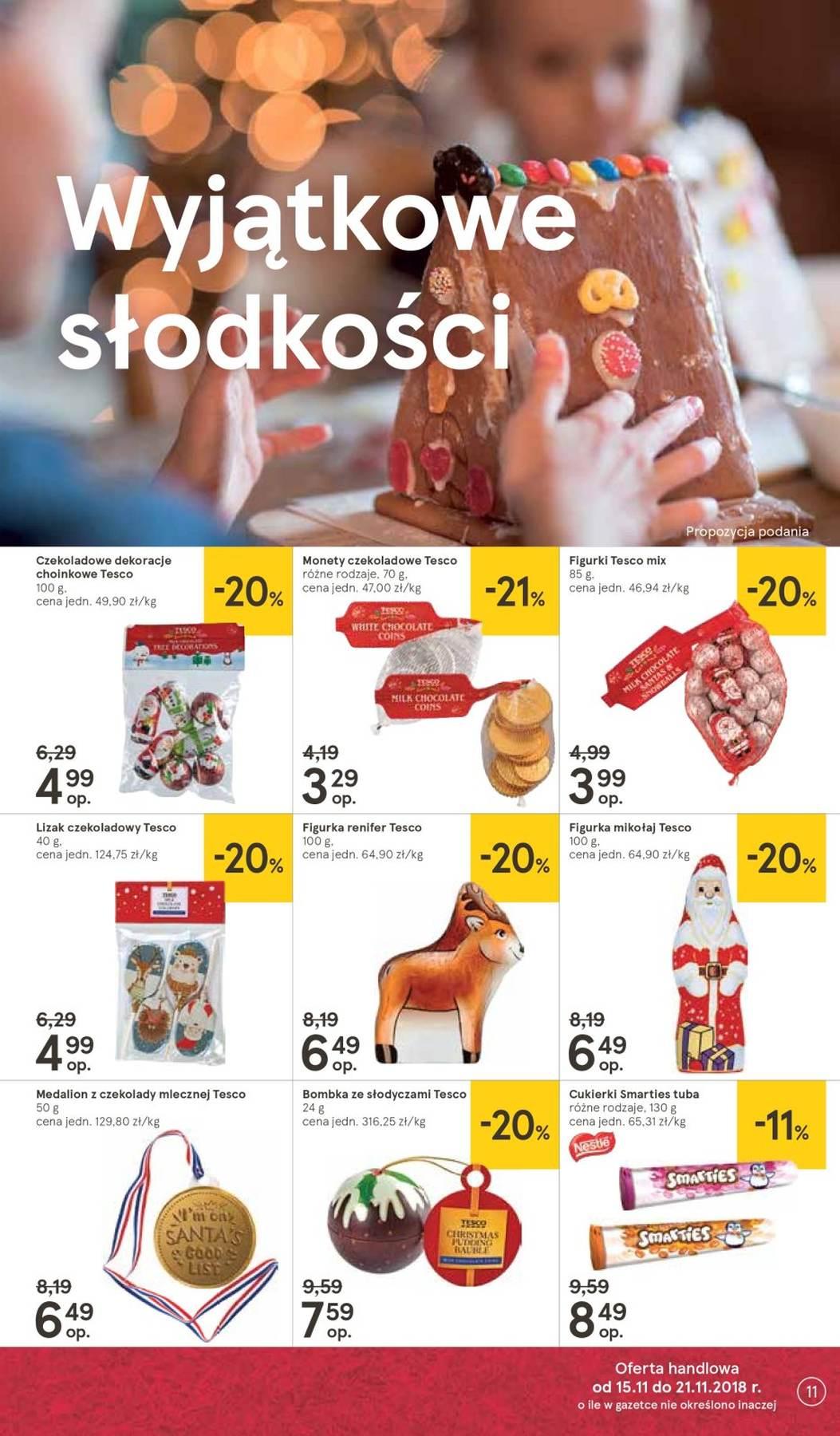 Gazetka promocyjna Tesco do 21/11/2018 str.11