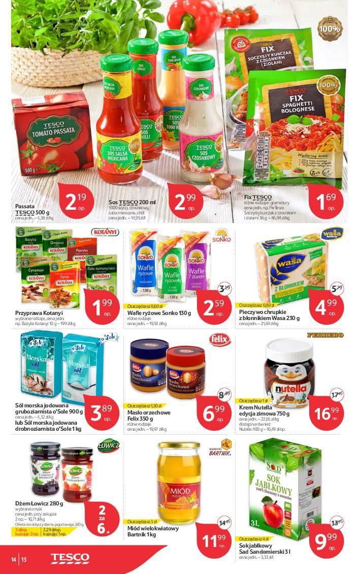 Gazetka promocyjna Tesco do 24/02/2016 str.15