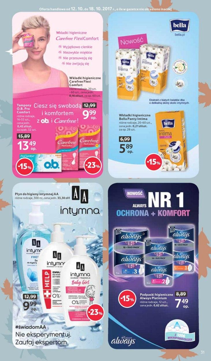 Gazetka promocyjna Tesco do 18/10/2017 str.31