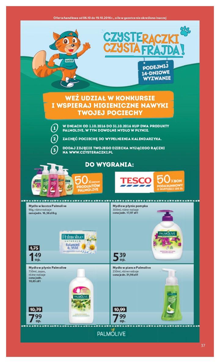 Gazetka promocyjna Tesco do 12/10/2016 str.37