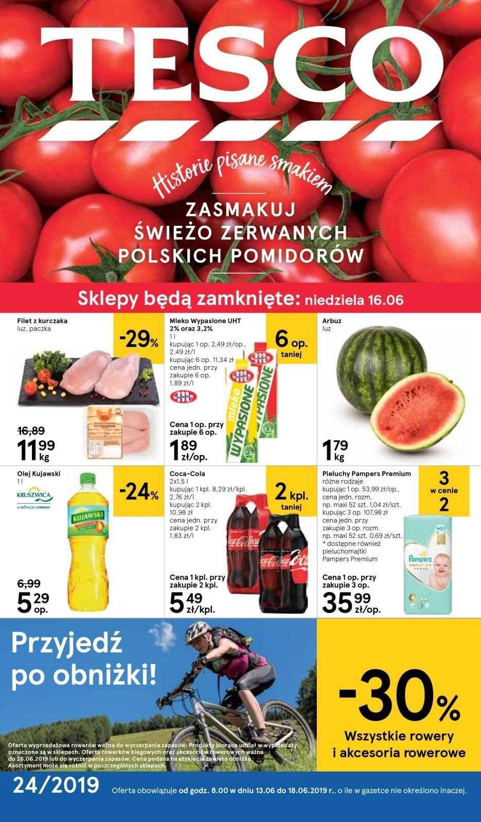 Gazetka promocyjna Tesco do 19/06/2019 str.0