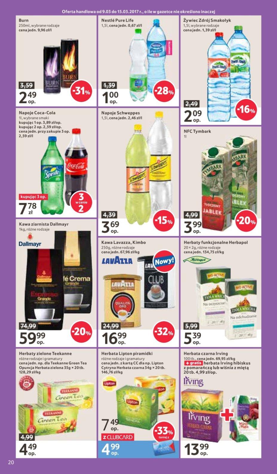 Gazetka promocyjna Tesco do 15/03/2017 str.20