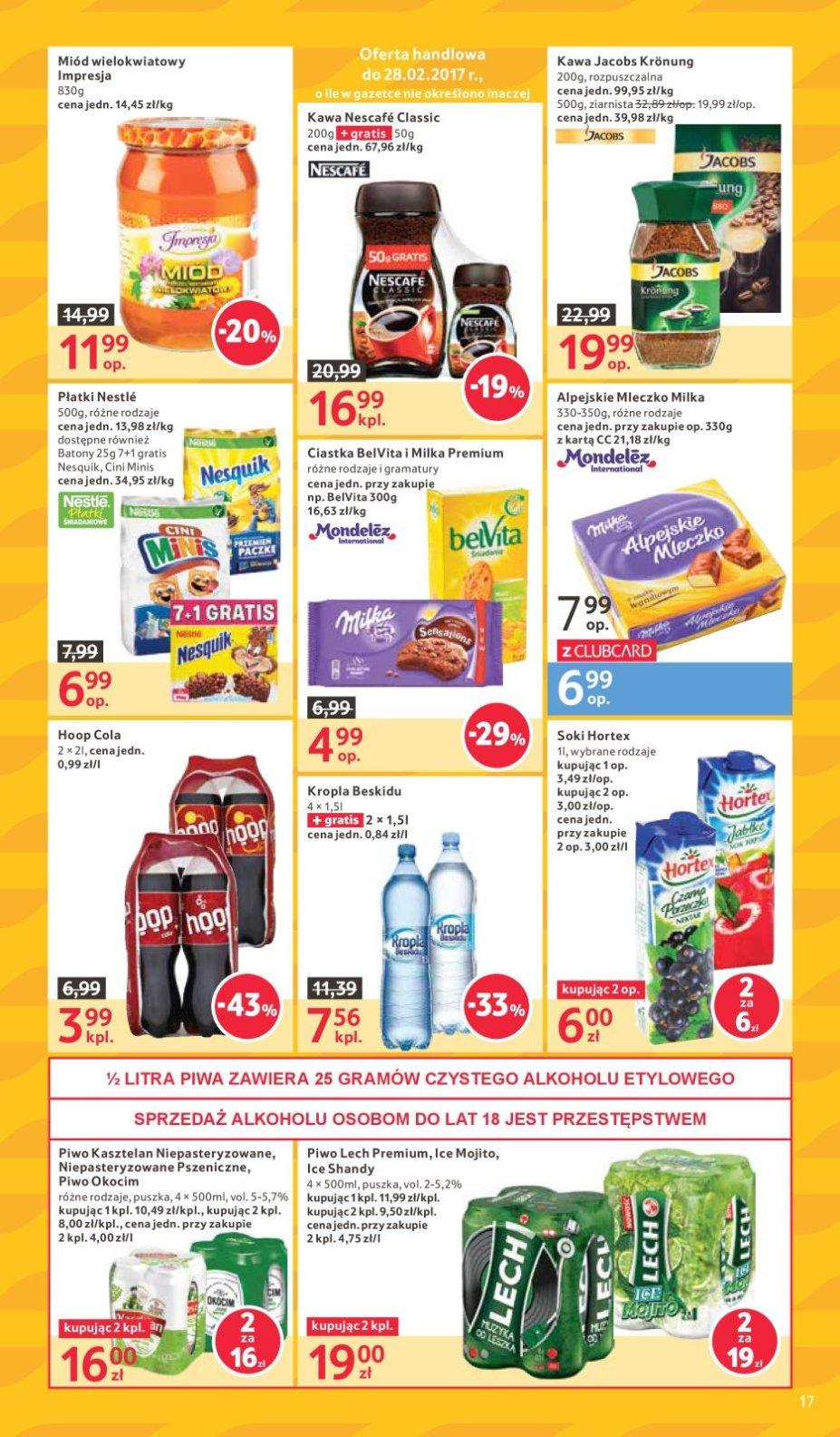 Gazetka promocyjna Tesco do 15/02/2017 str.17