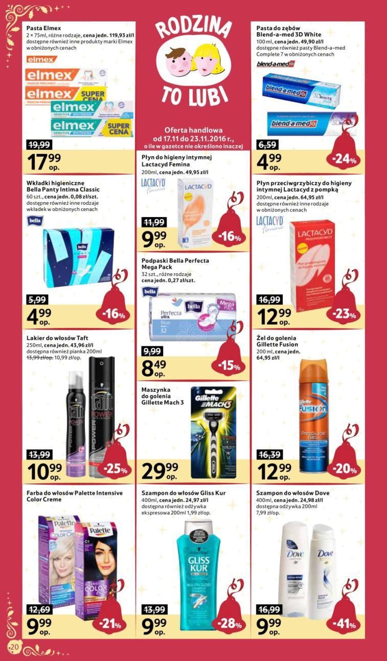 Gazetka promocyjna Tesco do 23/11/2016 str.20