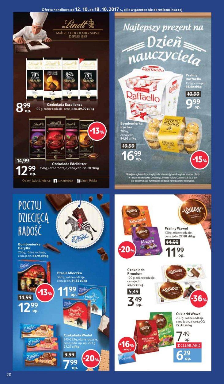 Gazetka promocyjna Tesco do 18/10/2017 str.20