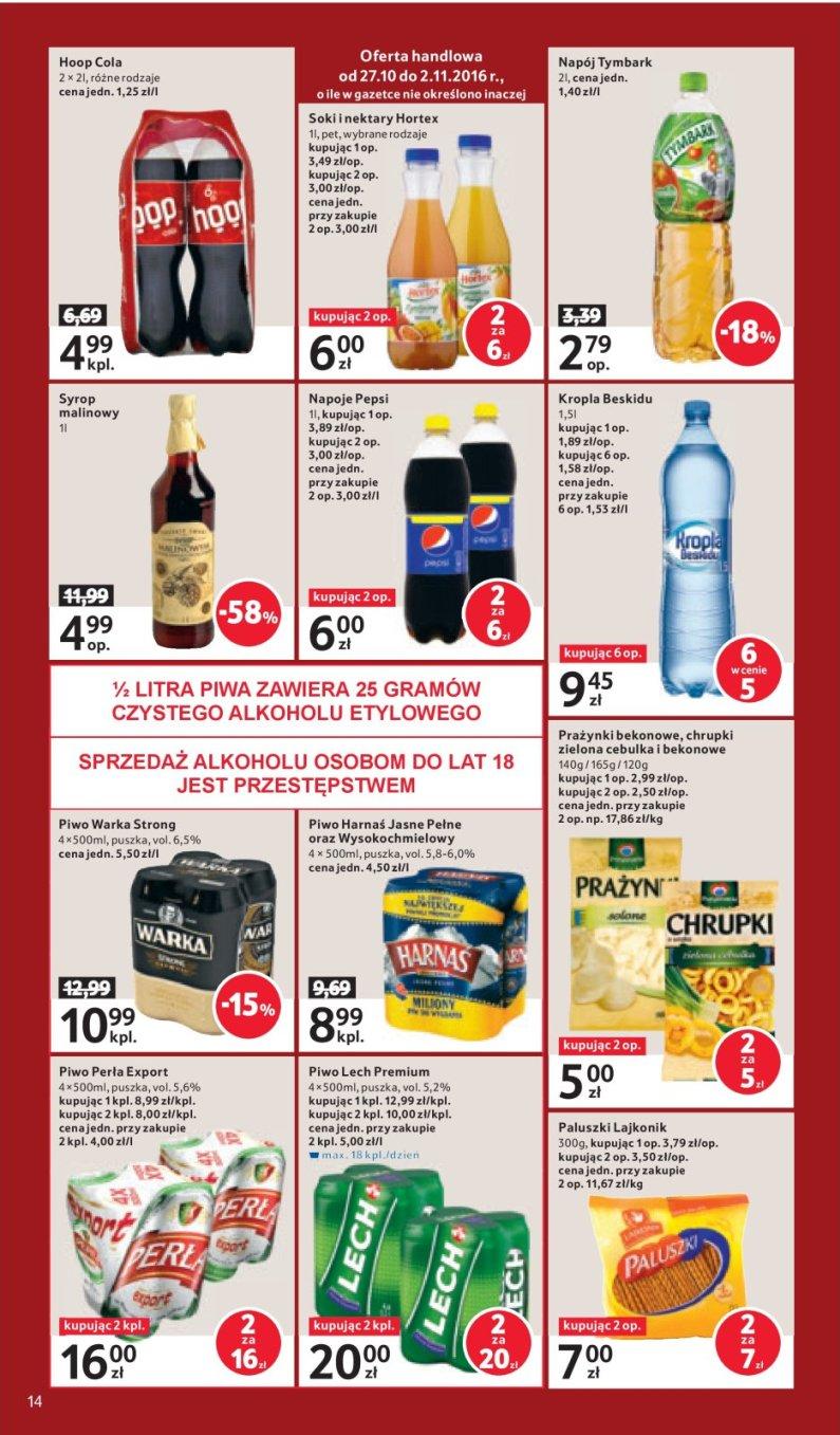 Gazetka promocyjna Tesco do 02/11/2016 str.14