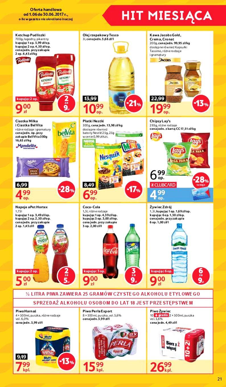 Gazetka promocyjna Tesco do 07/06/2017 str.21