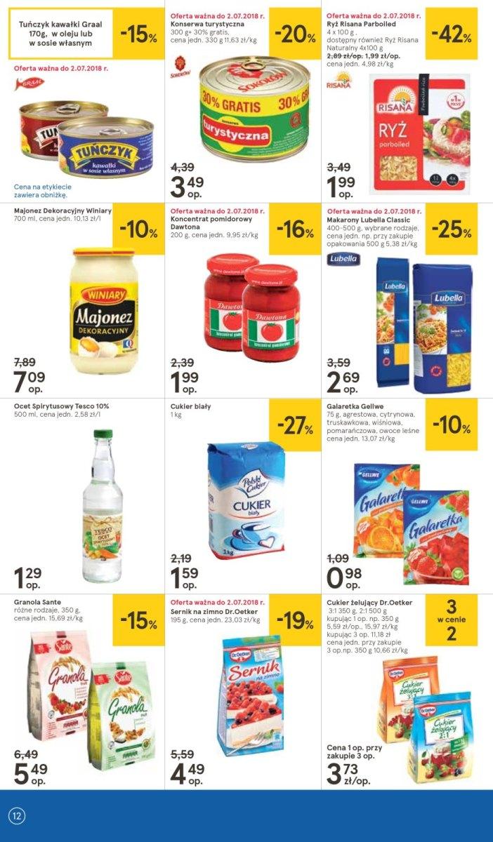 Gazetka promocyjna Tesco do 04/07/2018 str.12