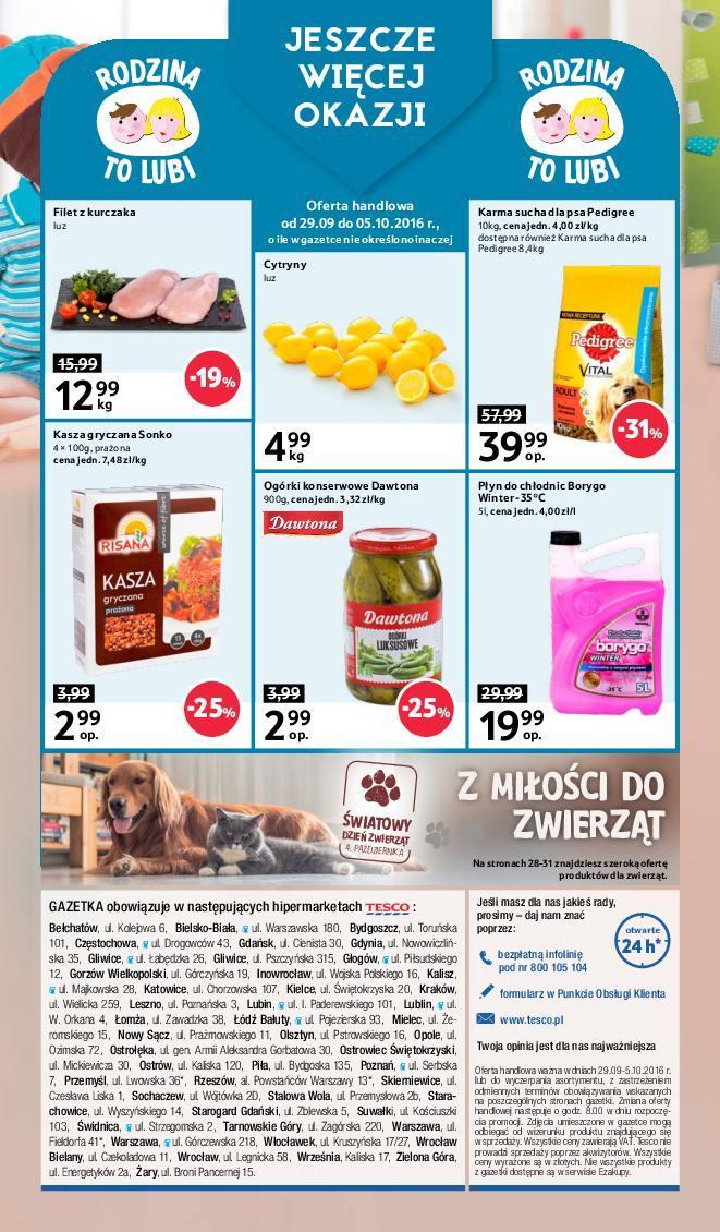 Gazetka promocyjna Tesco do 05/10/2016 str.36