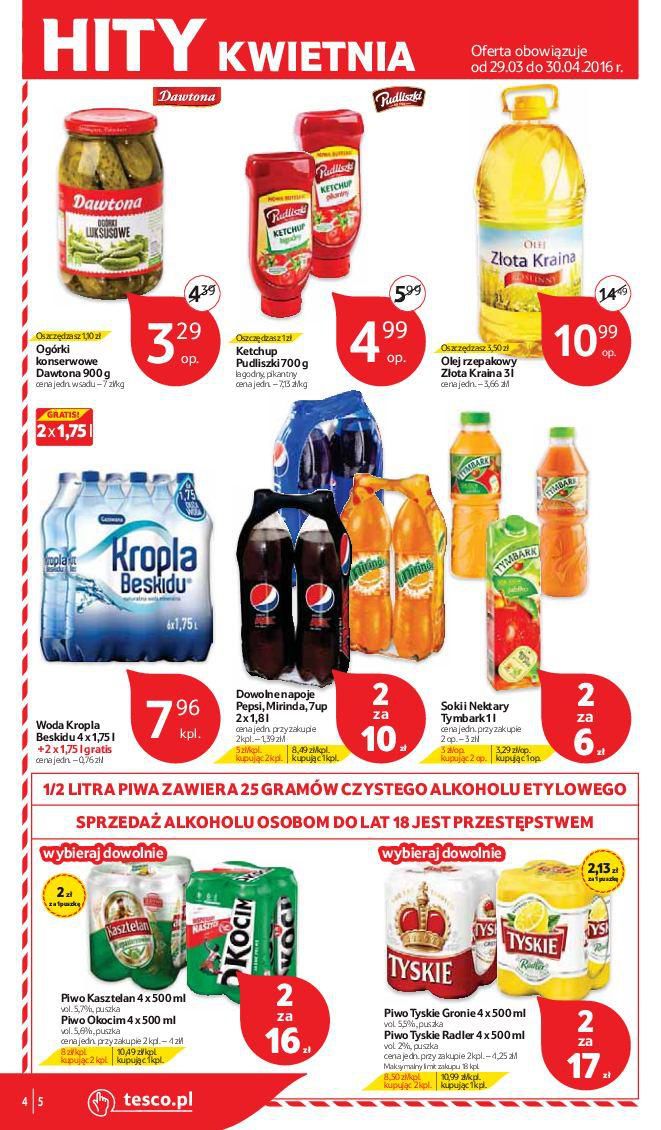 Gazetka promocyjna Tesco do 06/04/2016 str.3